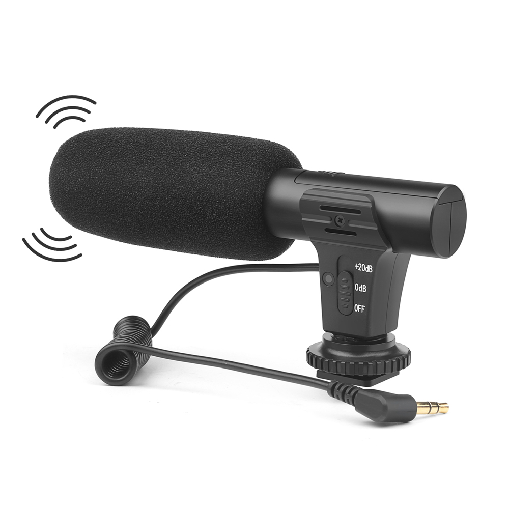 Digital Slr Camera Studio Stereo Microphone